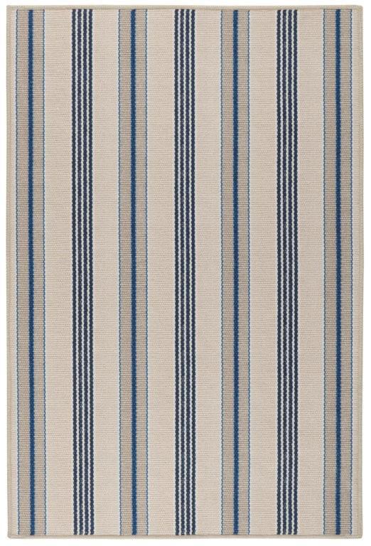 Rug - Machine-Washable - Nimes Ticking Neutral