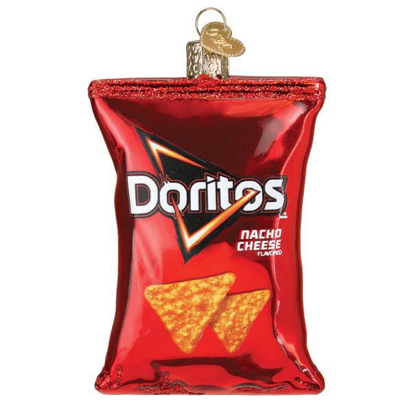 Ornament - Blown Glass - Doritos Nacho Cheese Chips