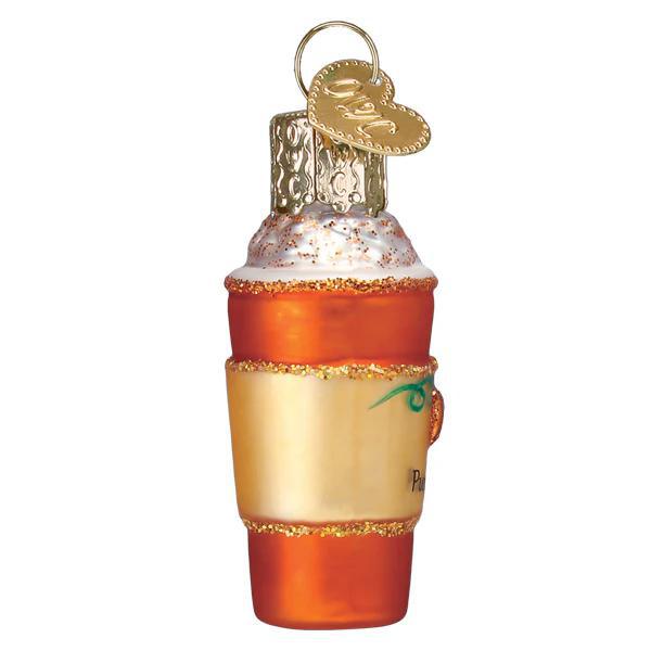 Ornament - Blown Glass - Mini Pumpkin Spice Latte