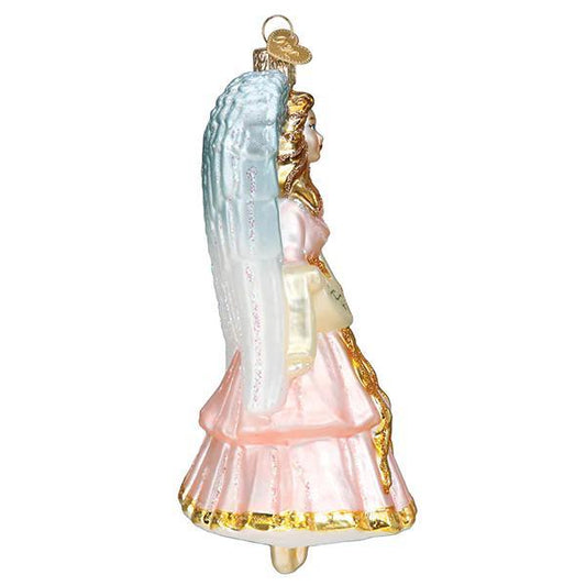 Ornament - Blown Glass - Nativity Angel