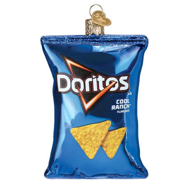 Ornament - Blown Glass - Doritos Cool Ranch Chips