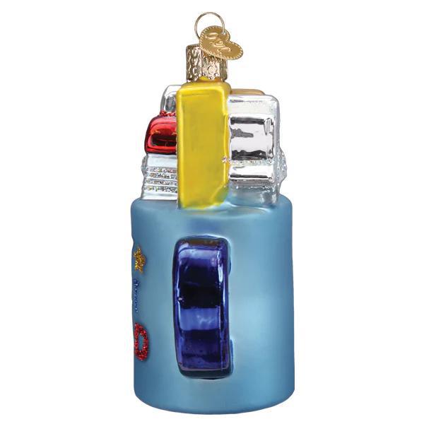 Ornament - Blown Glass - Best Dad Mug