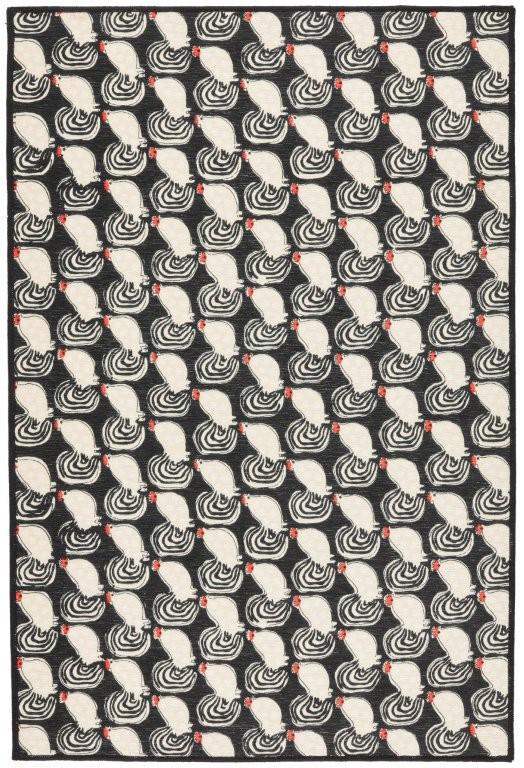 Rug - Machine-Washable - Cockadoodledoo Multi