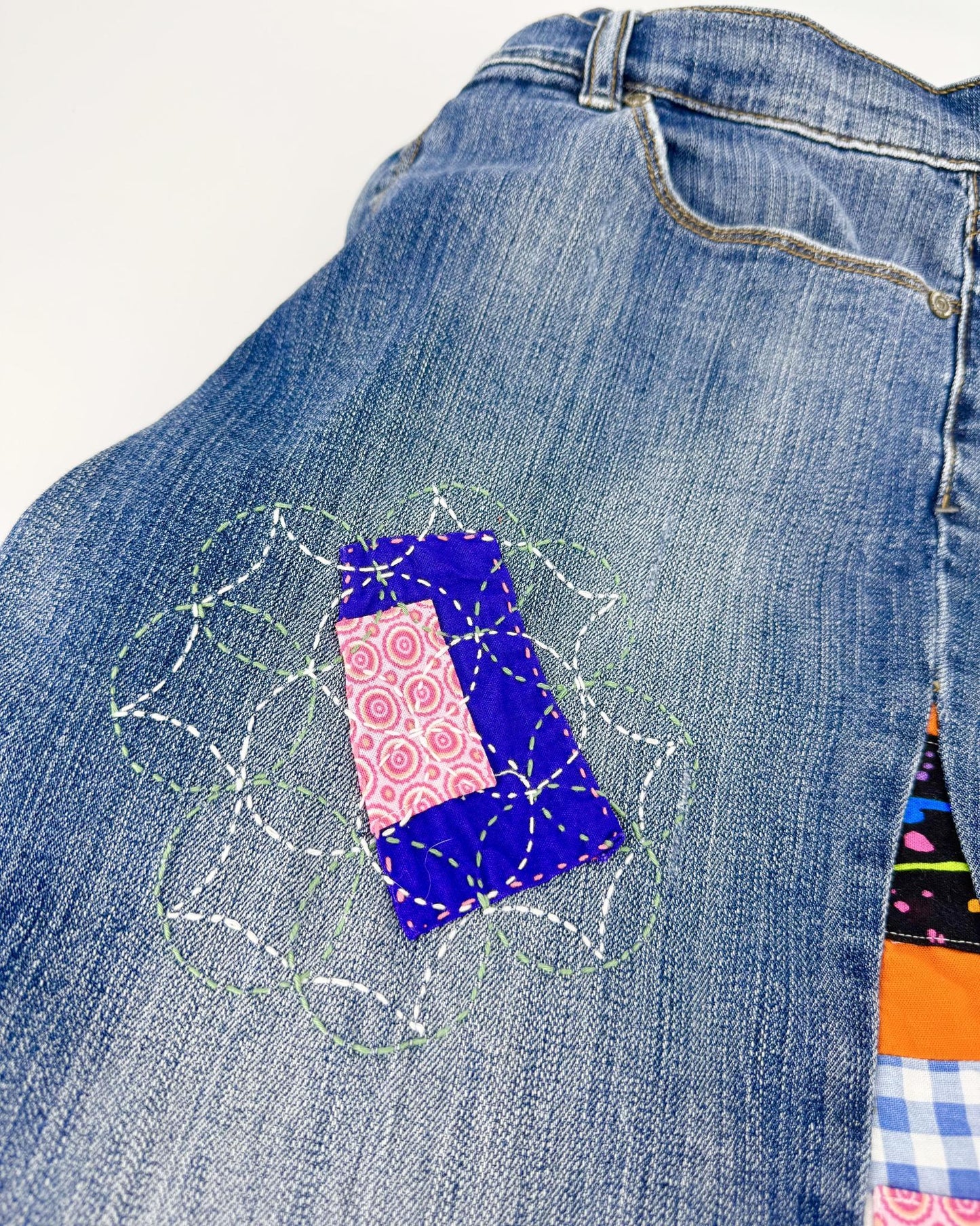 Upcycle YOUR Jeans - CUSTOM - Patchwork Design
