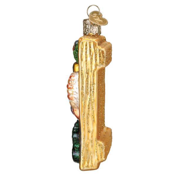 Ornament - Blown Glass - Sushi Platter