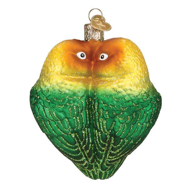 Ornament - Blown Glass - Lovebirds