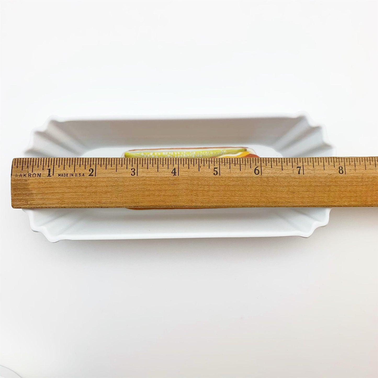 Tray - Hot Dog - Melamine "Paper Plate"