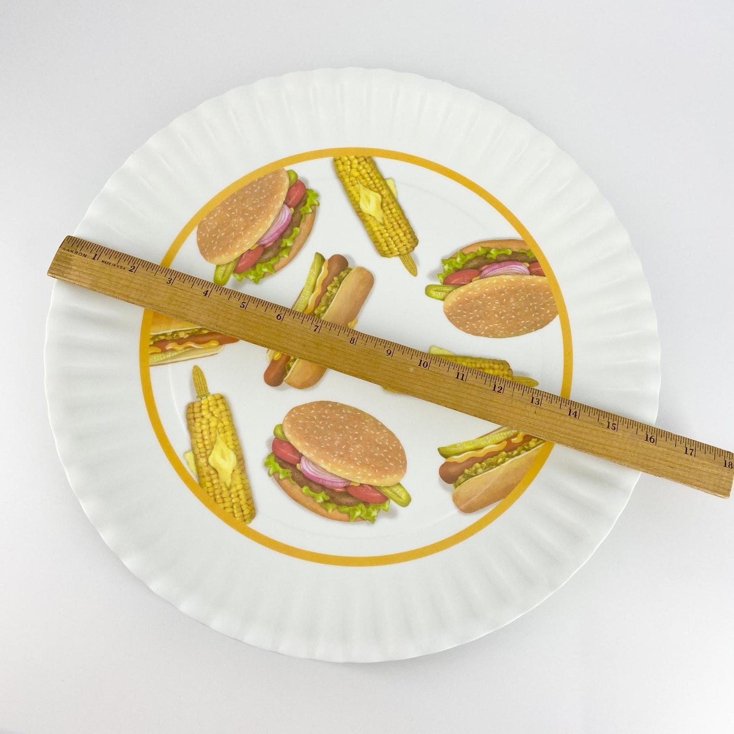 Platter - Picnic - Melamine "Paper Plate"