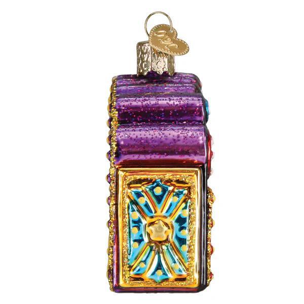 Ornament - Blown Glass - Broadway Marquee