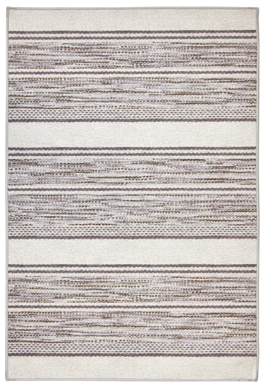 Rug - Machine Washable - Ellington Stripe Grey
