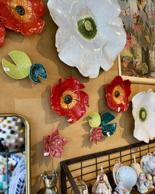 Art - Double Lily Pad - Ceramic