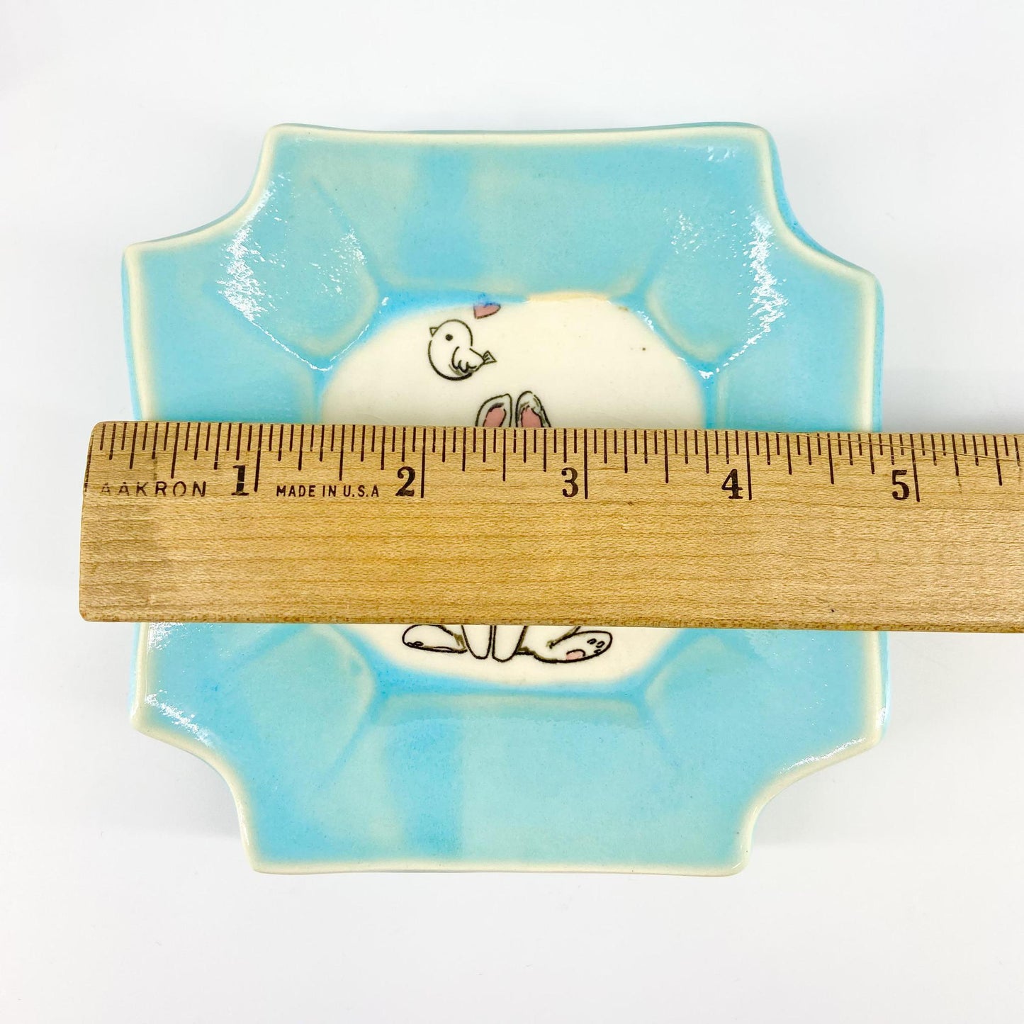 Tray - Bunny - Glazed Ceramic