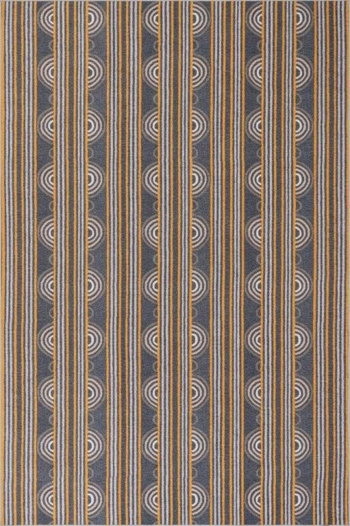 Rug - Machine Washable - Button Grey