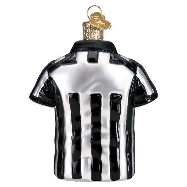 Ornament - Blown Glass - Referee Shirt