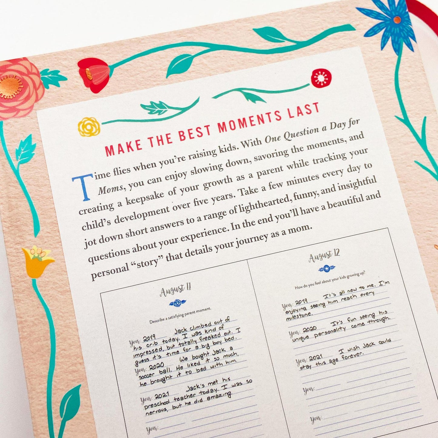 Book - One Question A Day For Moms