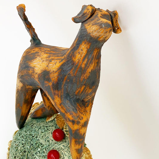 Sculpture - "King Of The Hill" - Ceramic