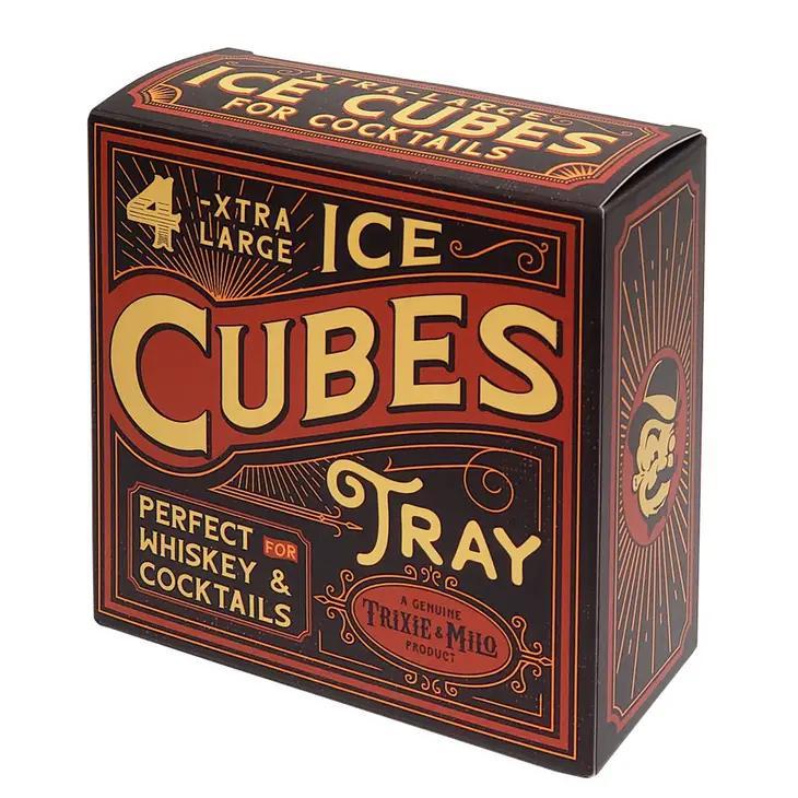 Ice Cube Tray - EXTRA Large Cocktail Cube - Silicone Mold