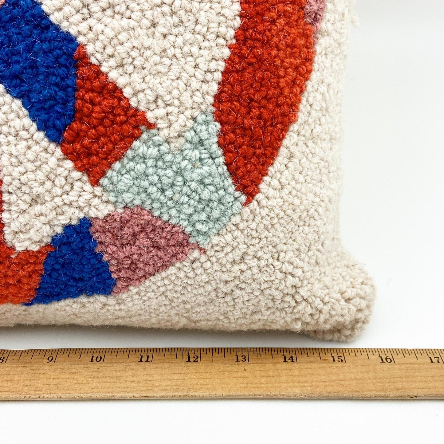 Pillow - Peace - Hooked Wool
