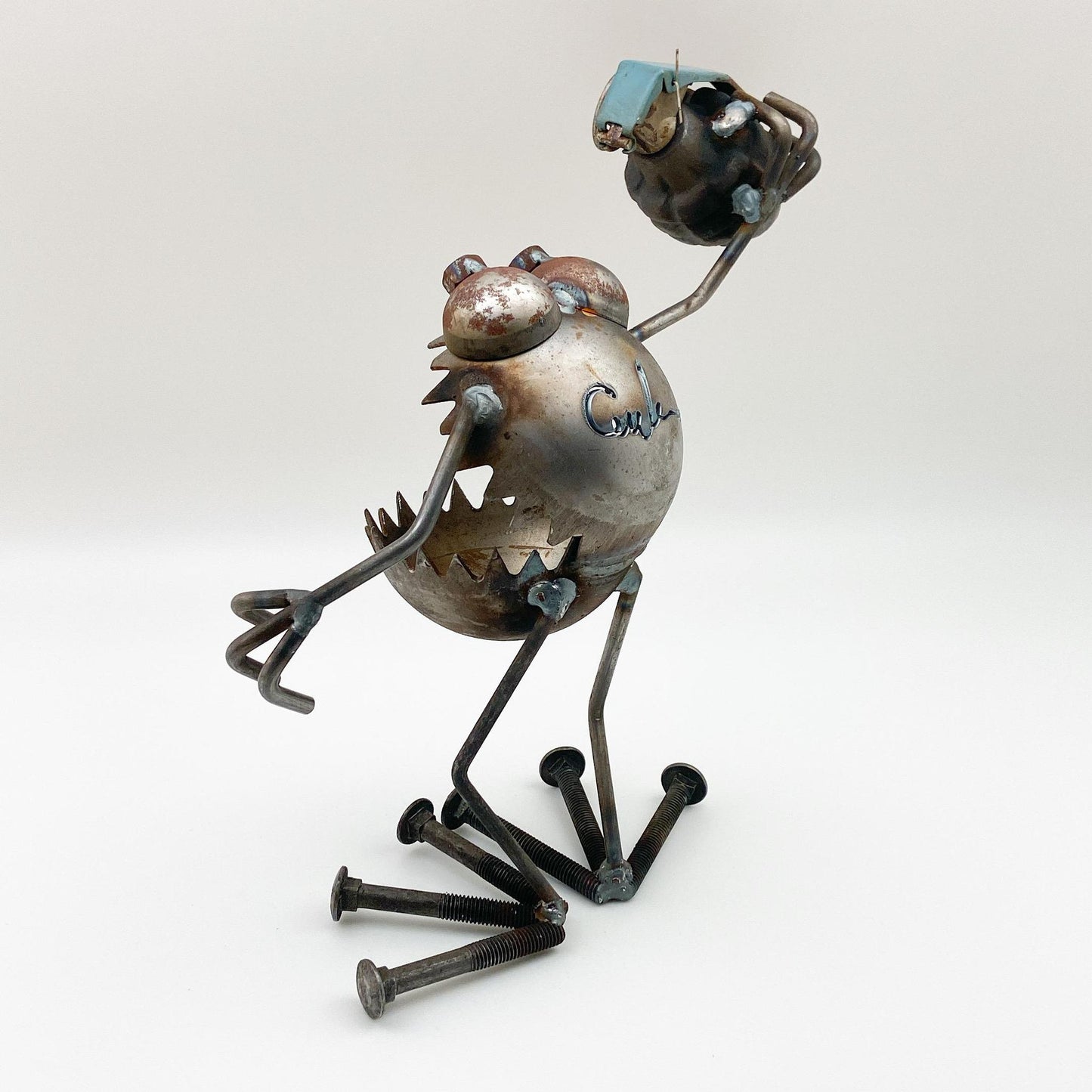 Sculpture - Grenade Monster - Medium