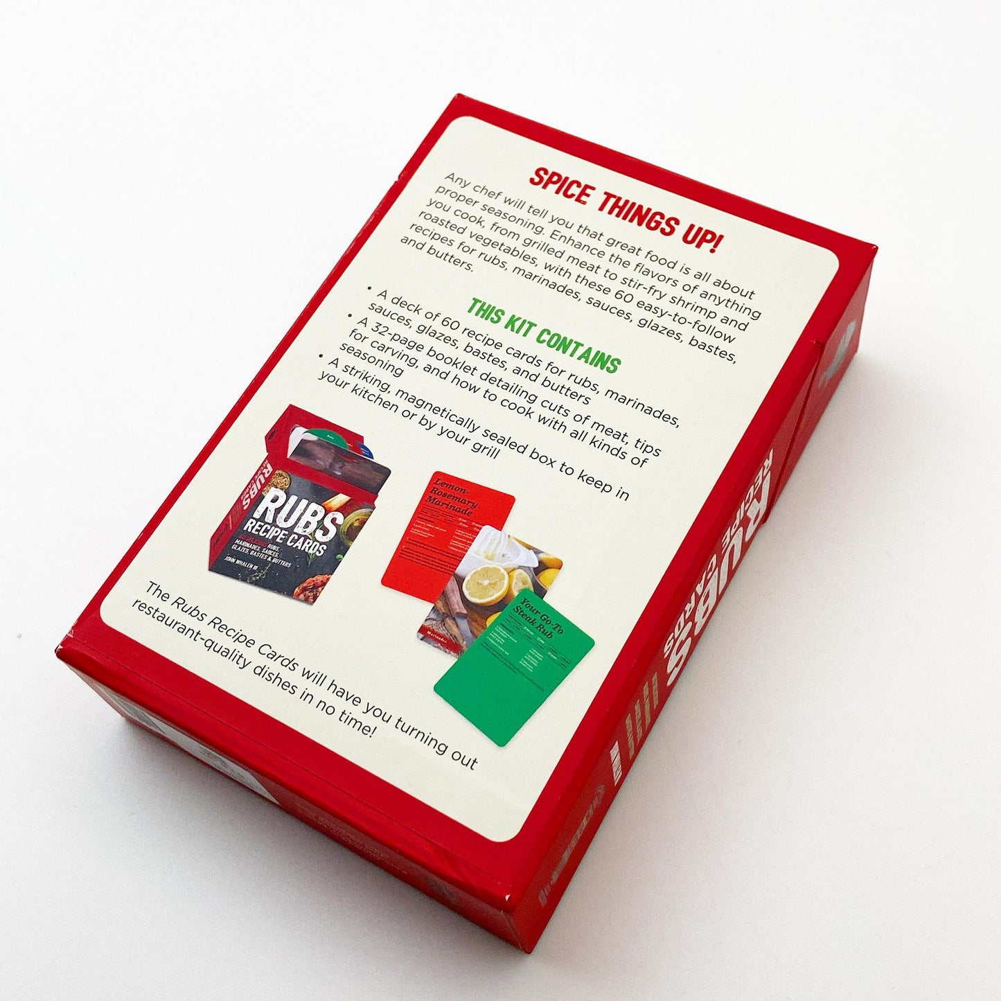 Recipe Set - Rubs Cards
