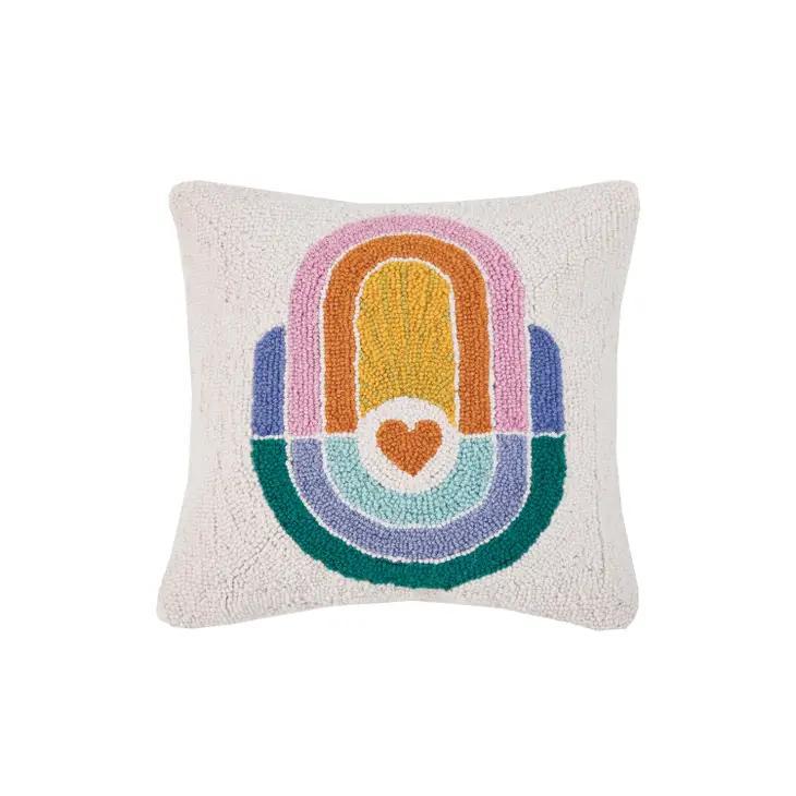 Pillow - House Of Love - Hooked Wool