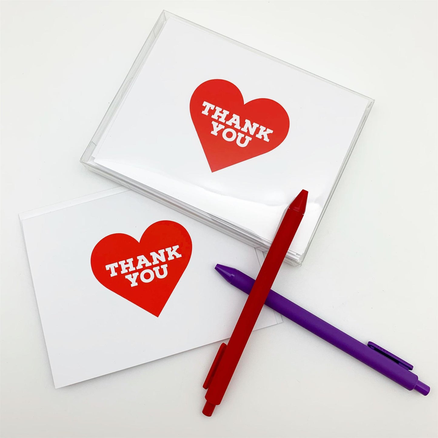 Greeting Card - "Thank You" Heart
