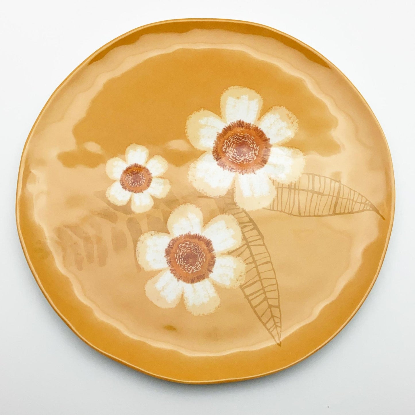Plate - Melamine - Berries and Flowers