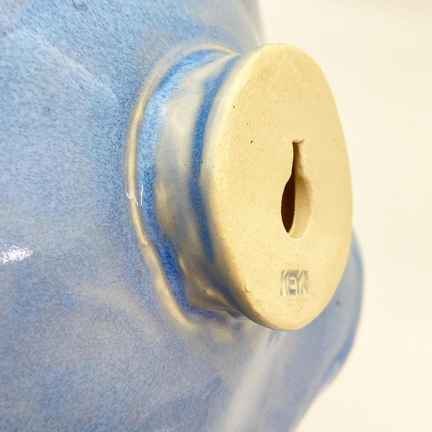 Ceramic Wall Art - Baby Blue Flower - Small