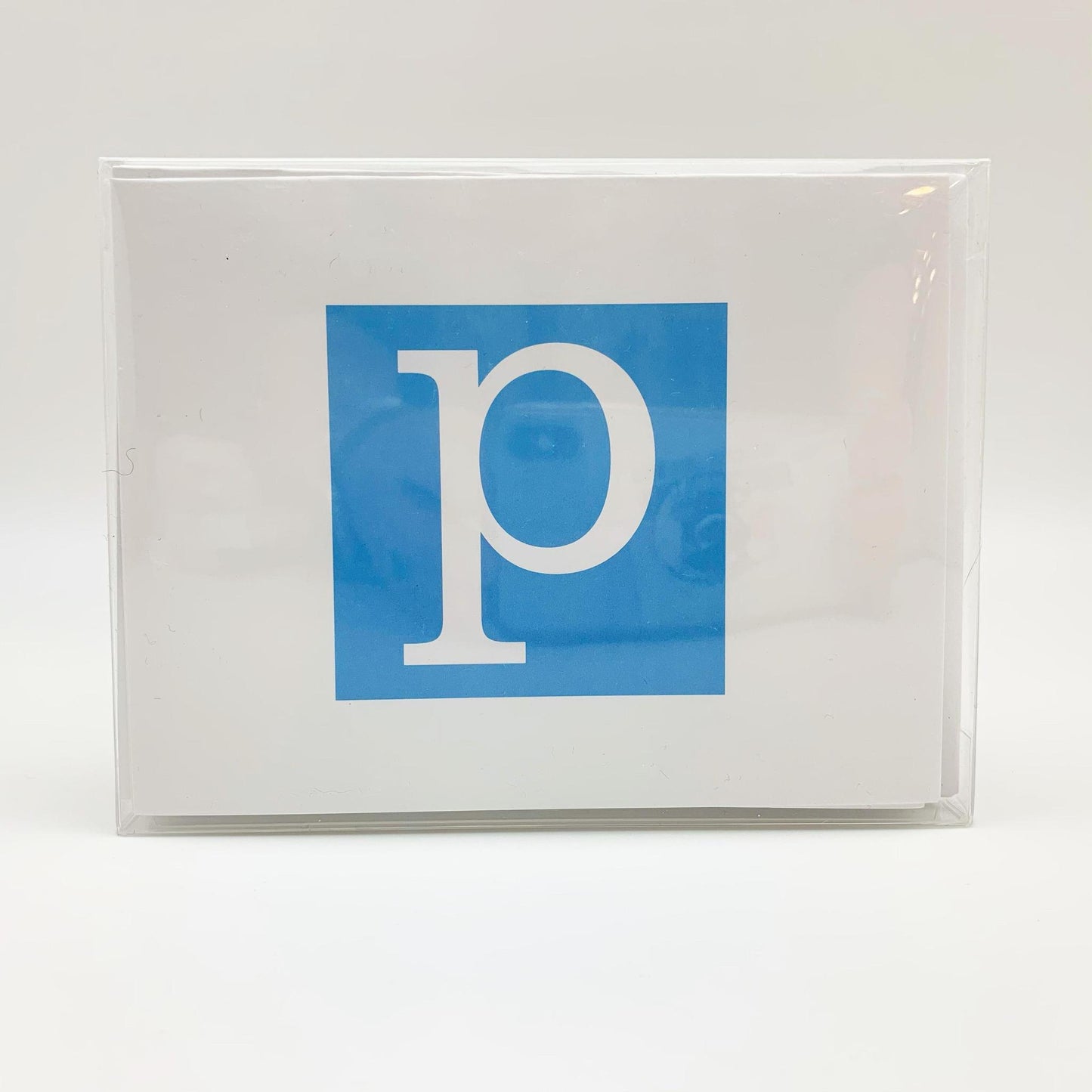 Card Set - Monogram Initial - 10-pack