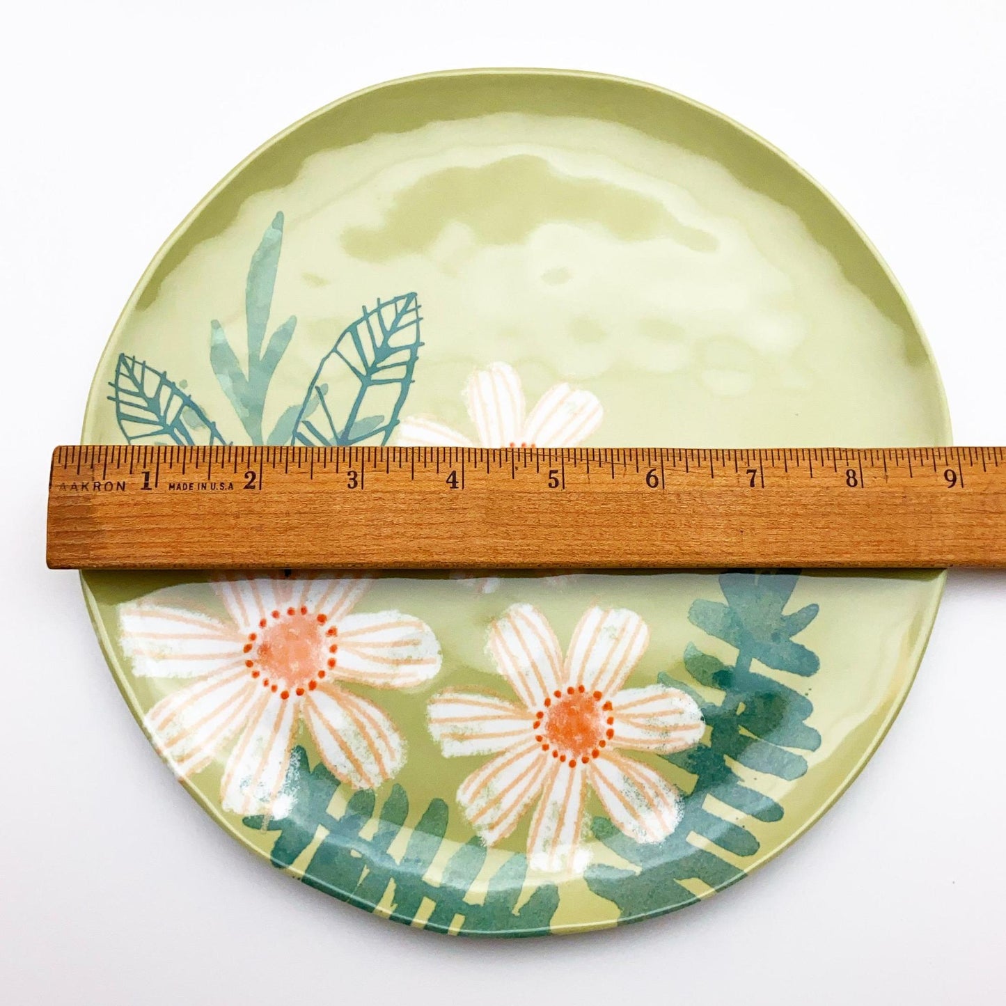 Plate - Melamine - Berries and Flowers