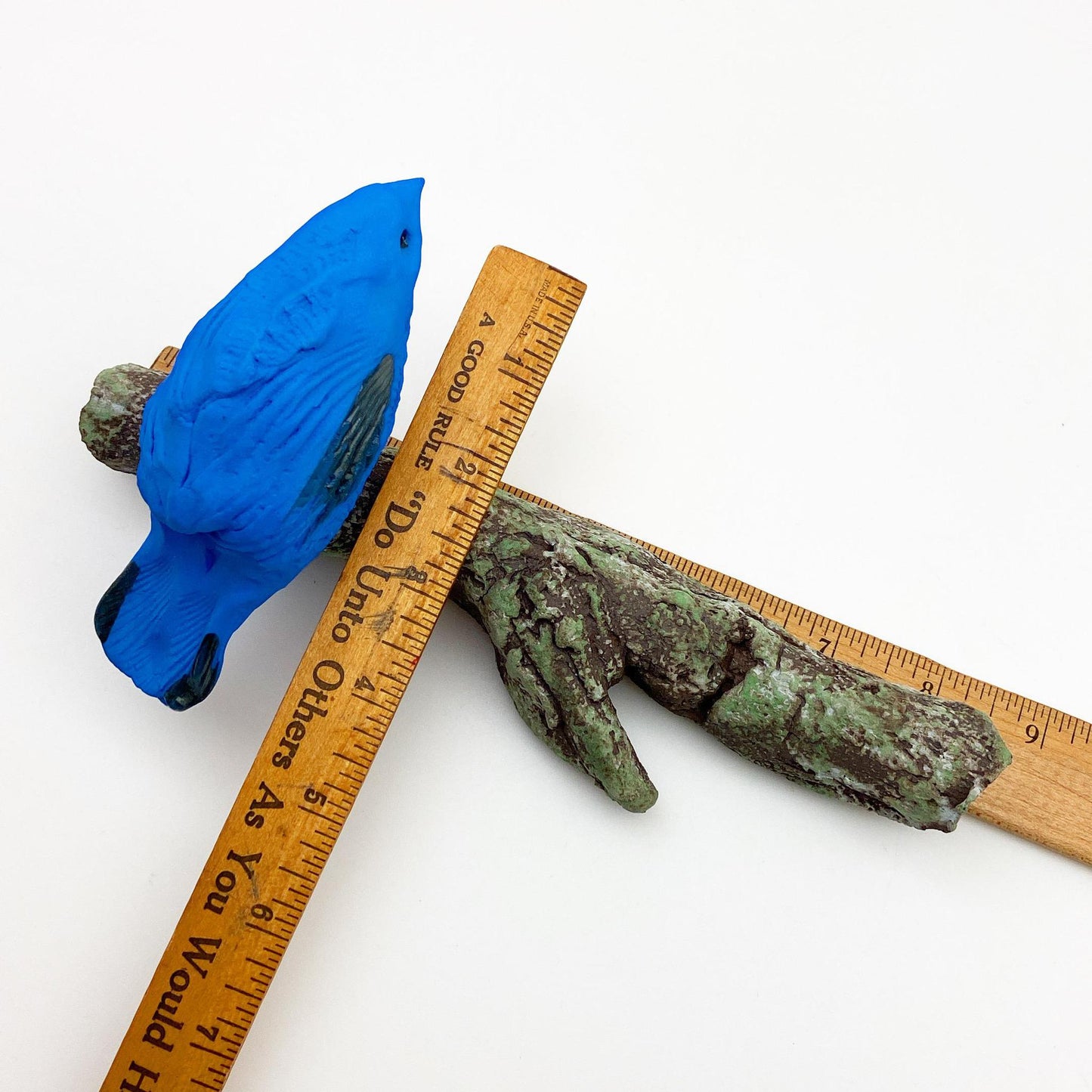 Ceramic Wall Art - Bird on Branch - One Bluebird
