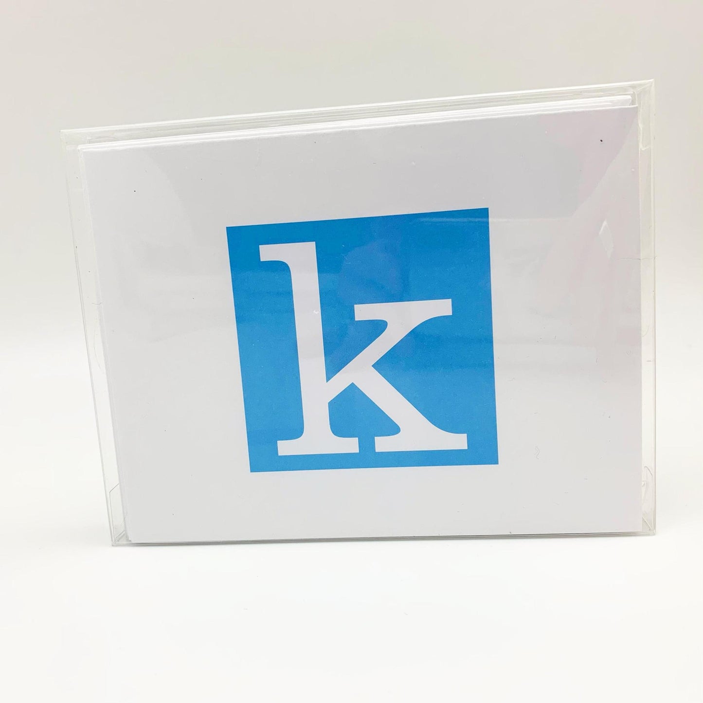 Card Set - Monogram Initial - 10-pack