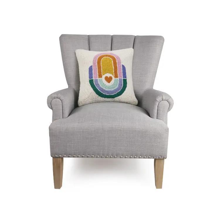 Pillow - House Of Love - Hooked Wool