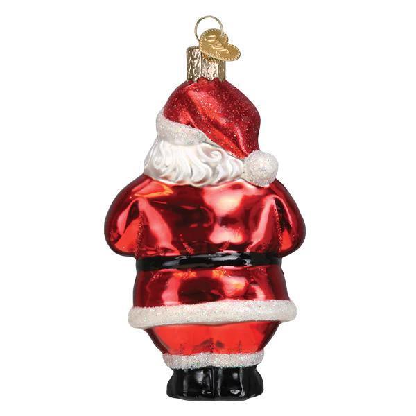 Ornament - Blown Glass - Santa Revealed