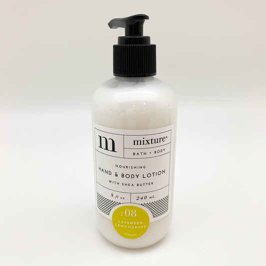 Hand Lotion - Lavender Lemongrass - 8 oz with Pump