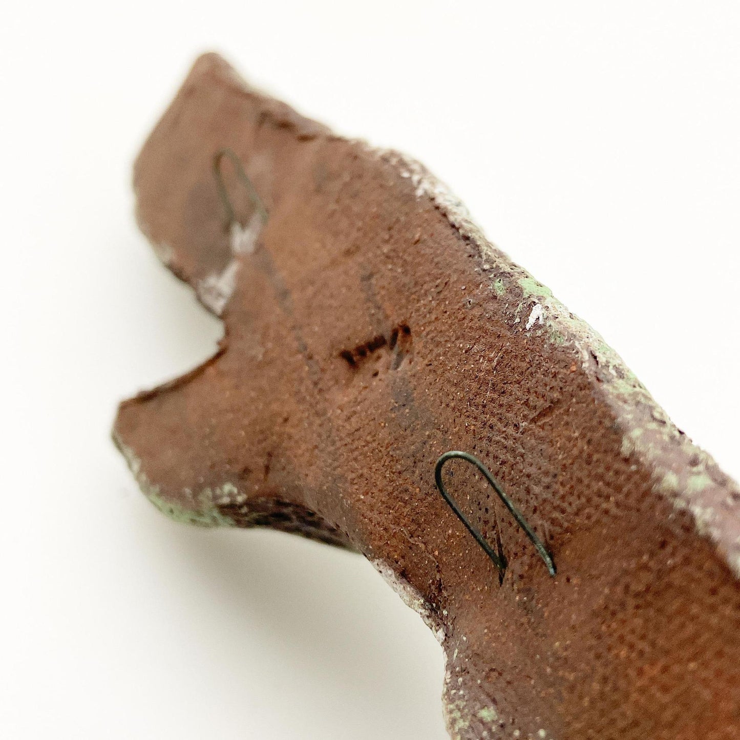 Ceramic Wall Art - Bird on Branch - One Bluebird