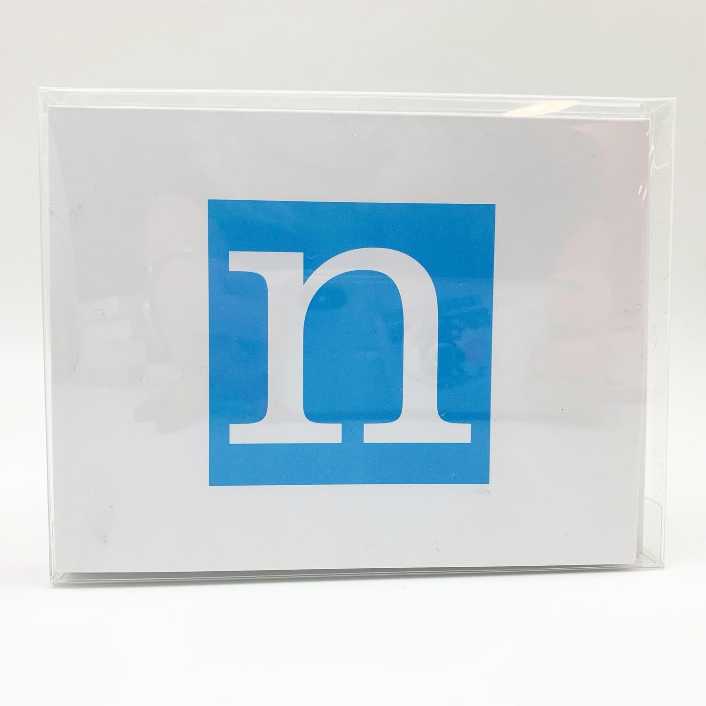 Card Set - Monogram Initial - 10-pack