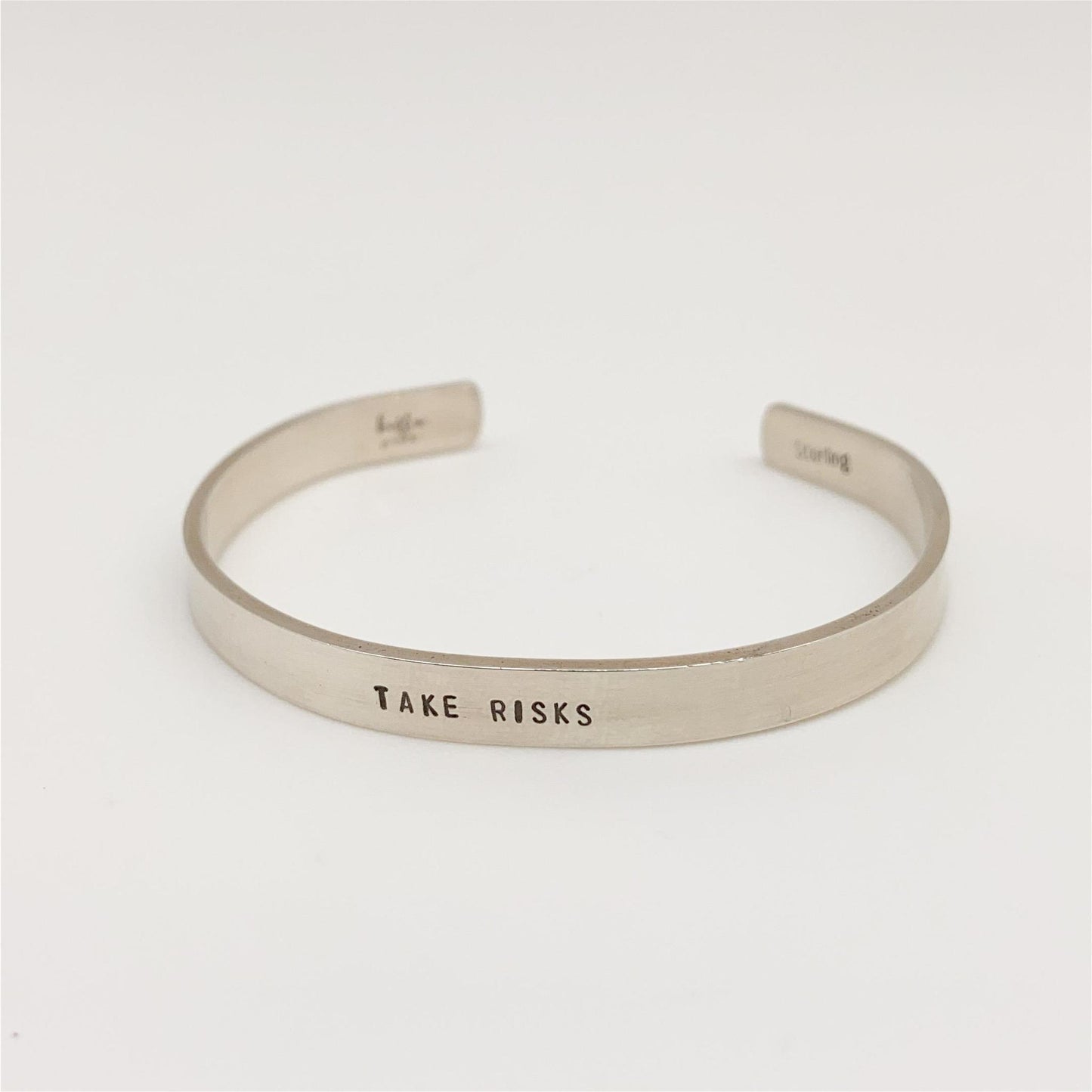 Bracelet - Mantra Cuff - Sterling Silver