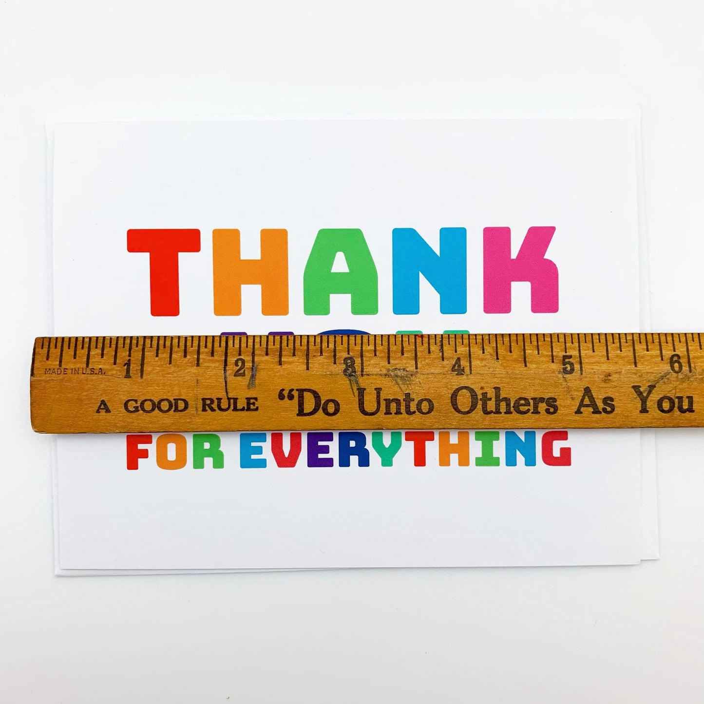 Greeting Card - "Thank You For Everything"
