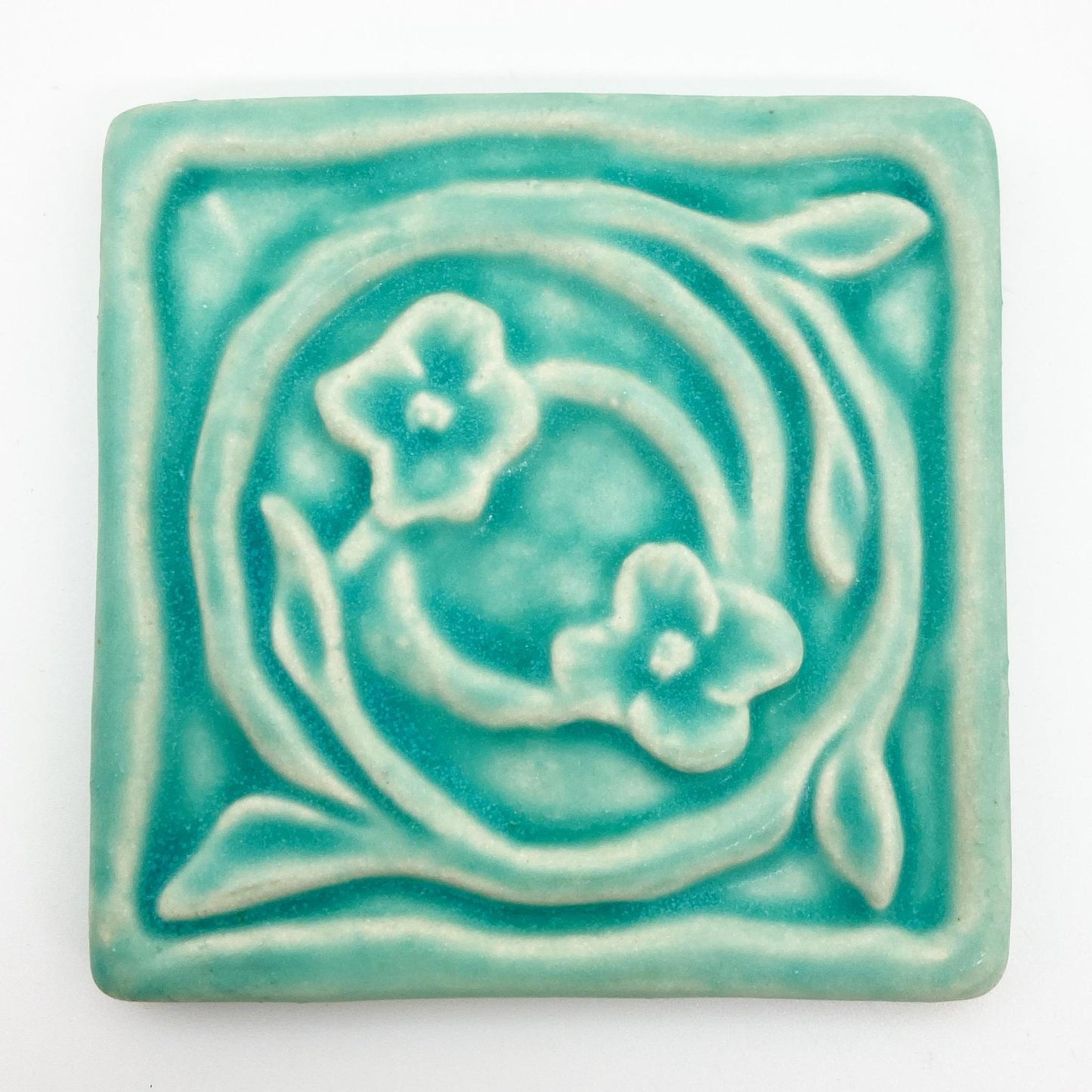Tile - Glazed Porcelain - Floral Swirl