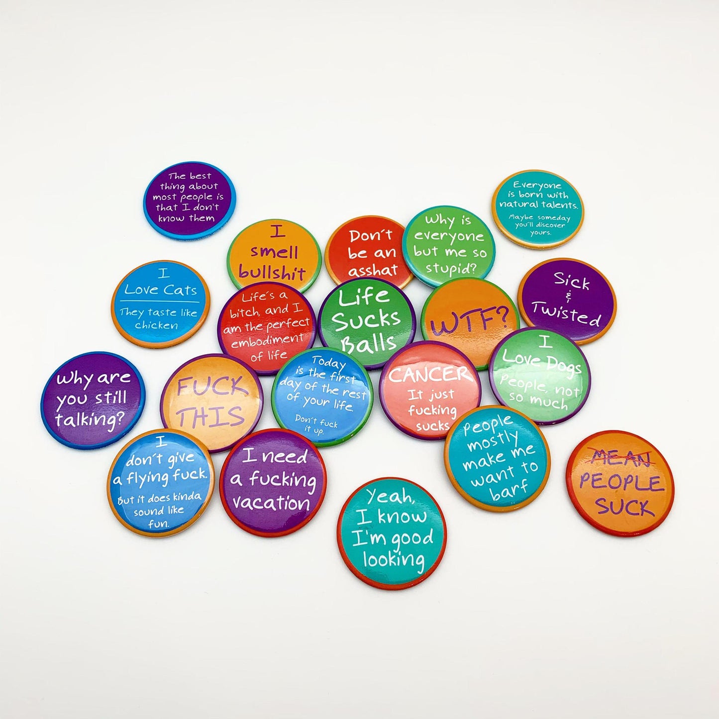 Magnet - Mean People Suck - Zippernut Press