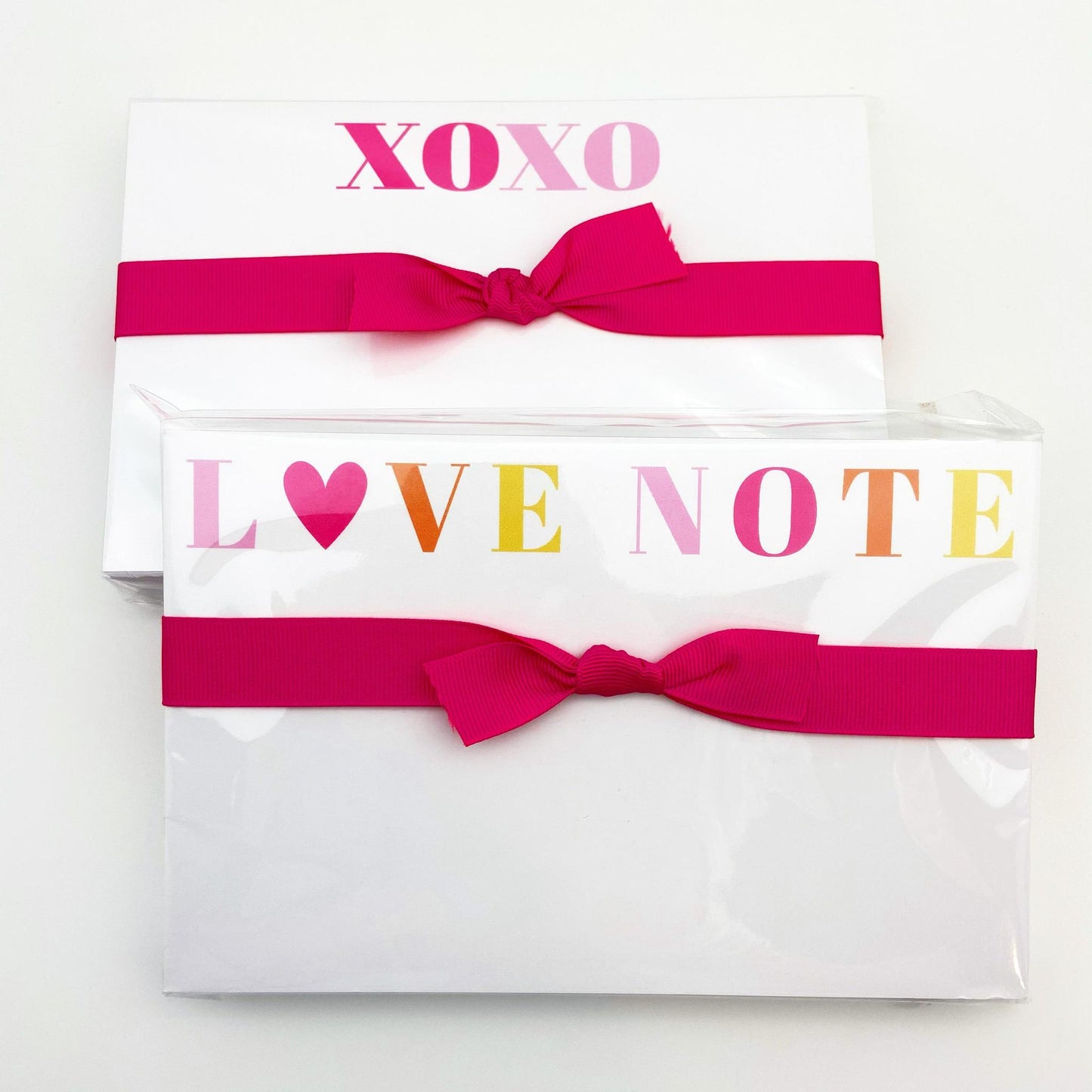 Note Pads - Chunky Pads - XOXO & LOVE NOTE