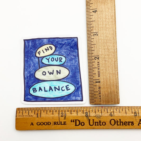 Sticker - Find Your Own Balance