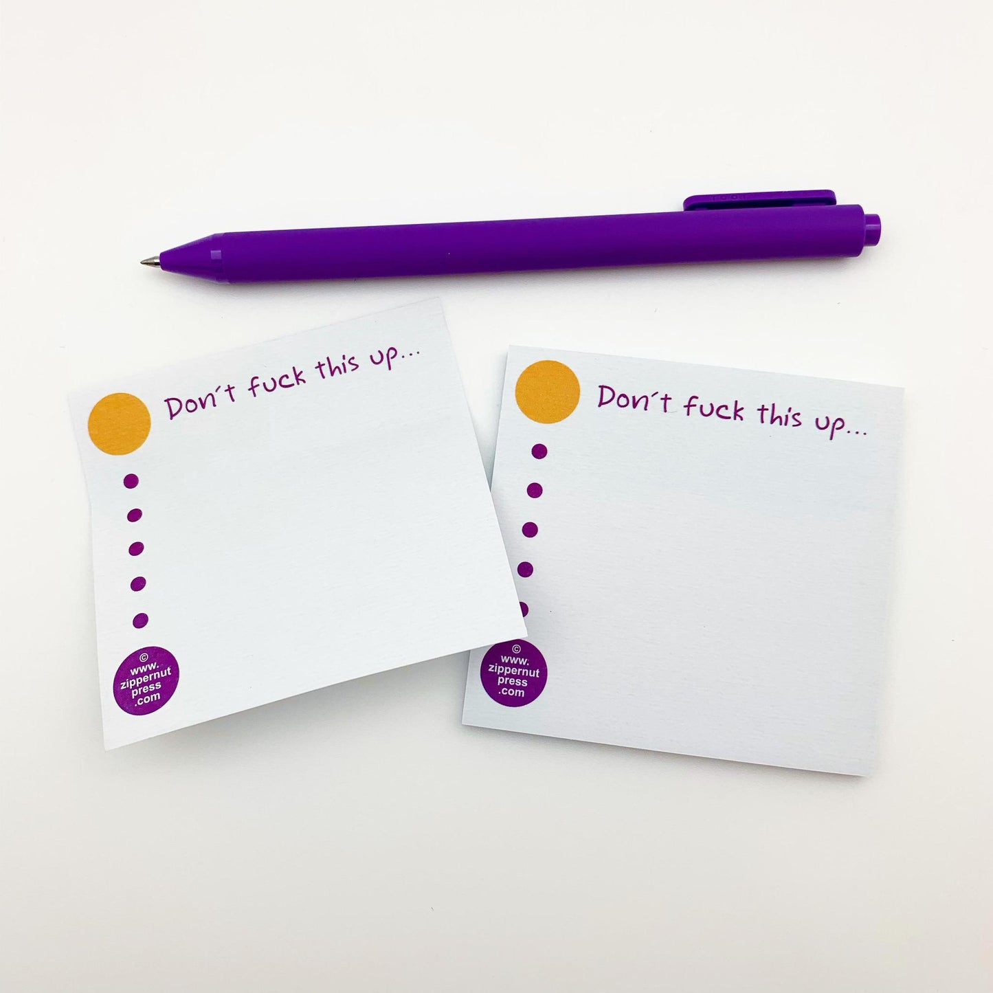 Sticky Pad - Snarky - Zippernut Press