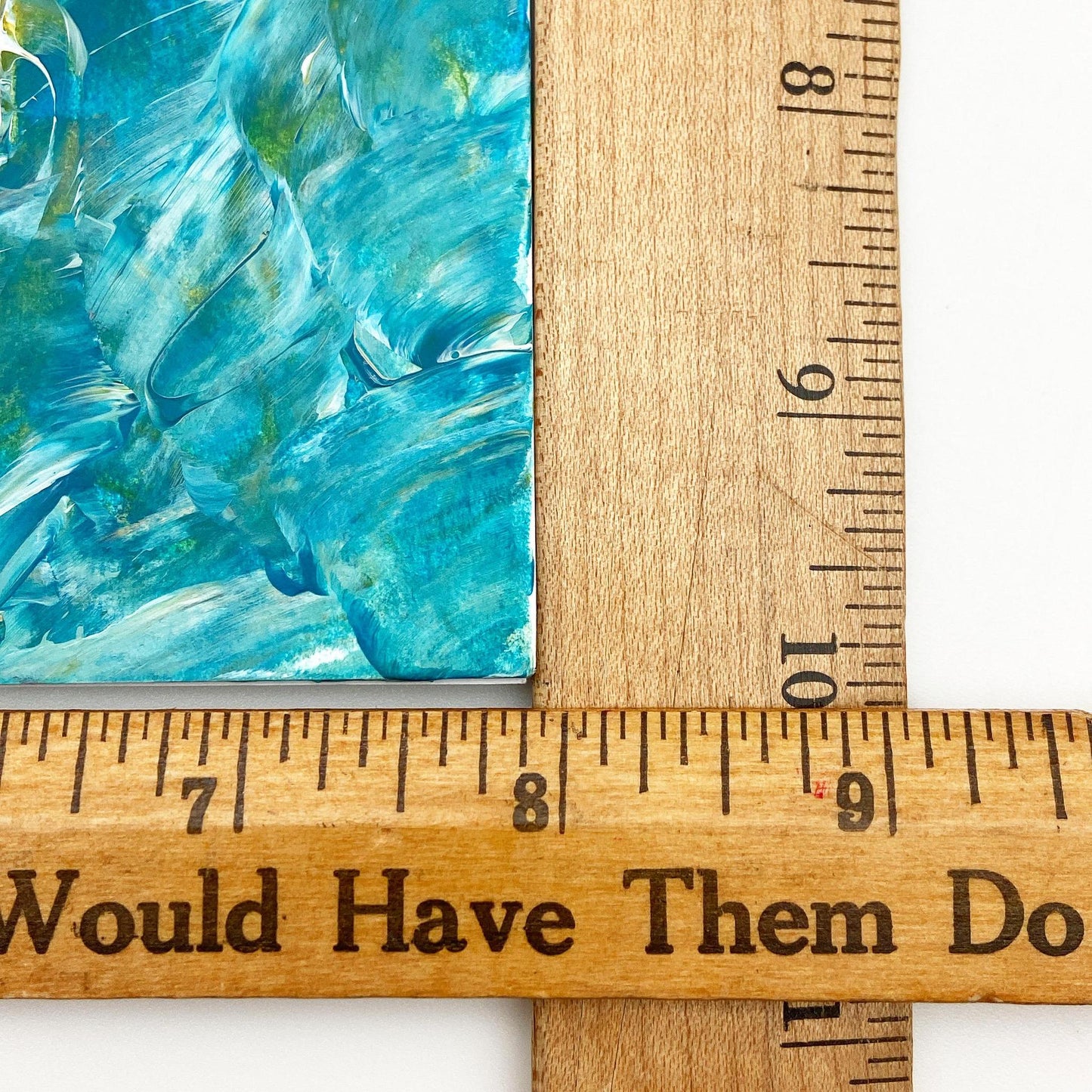 Original Poem Art Print - "The Power of Love" - Hand-Painted Matte