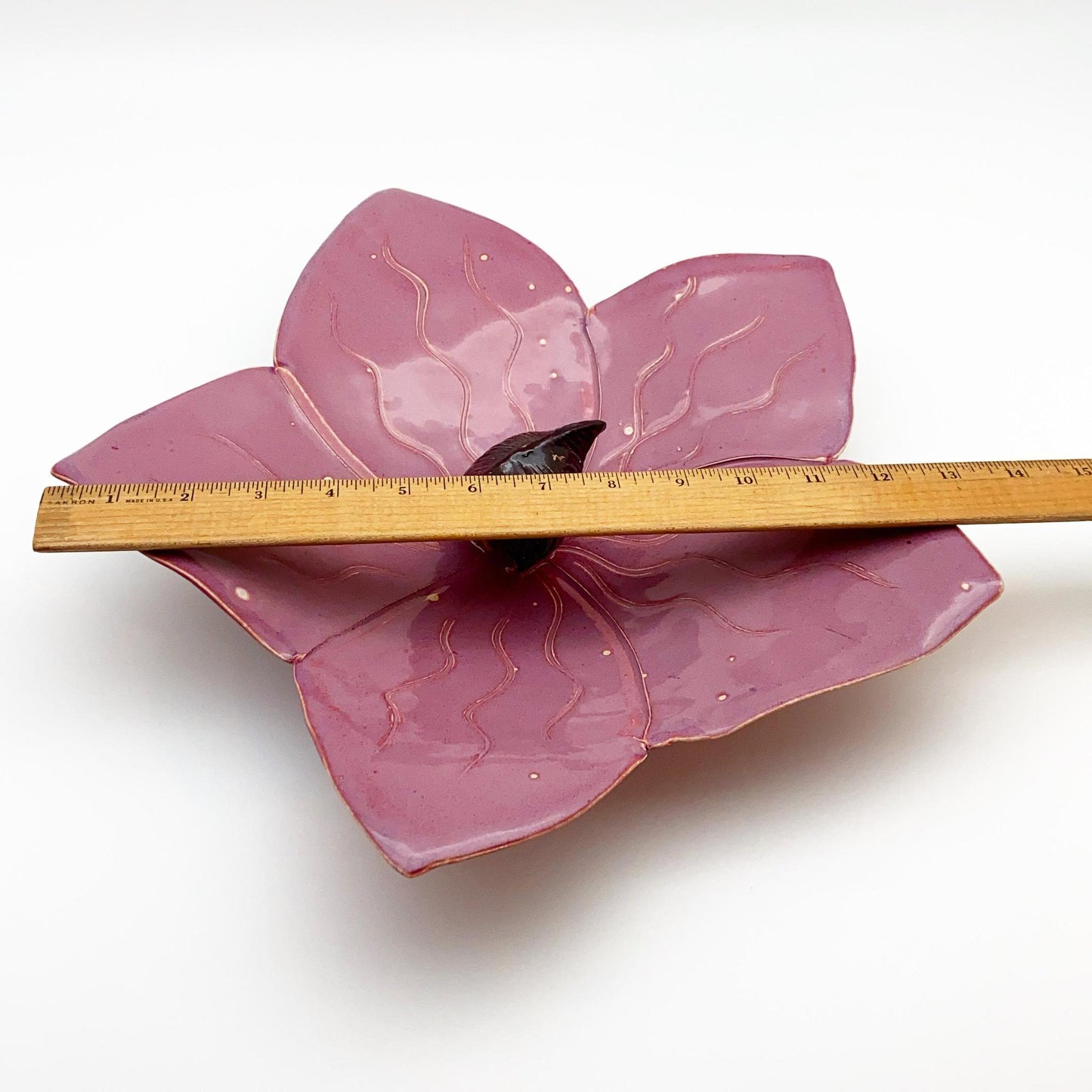 Ceramic Wall Art - Orchid - Medium