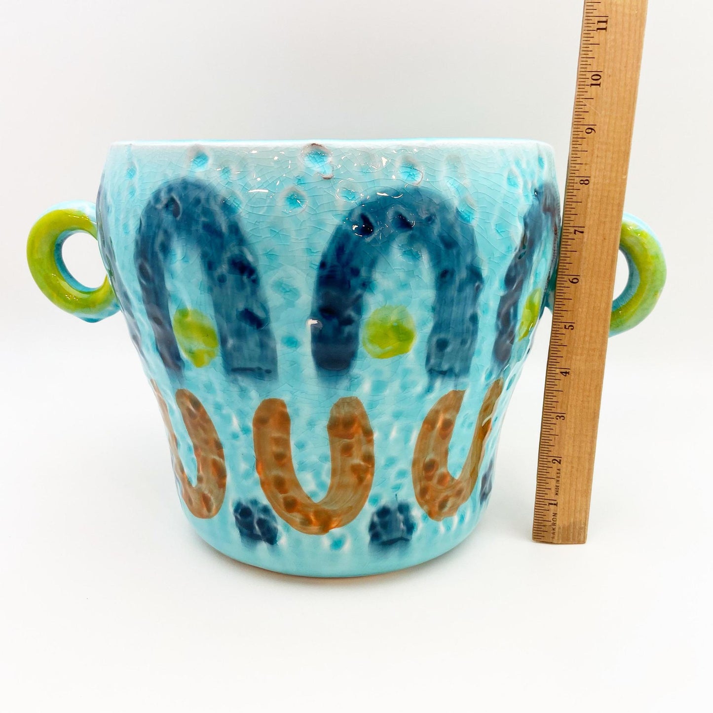 Pot - Hand Painted Terracotta - Large