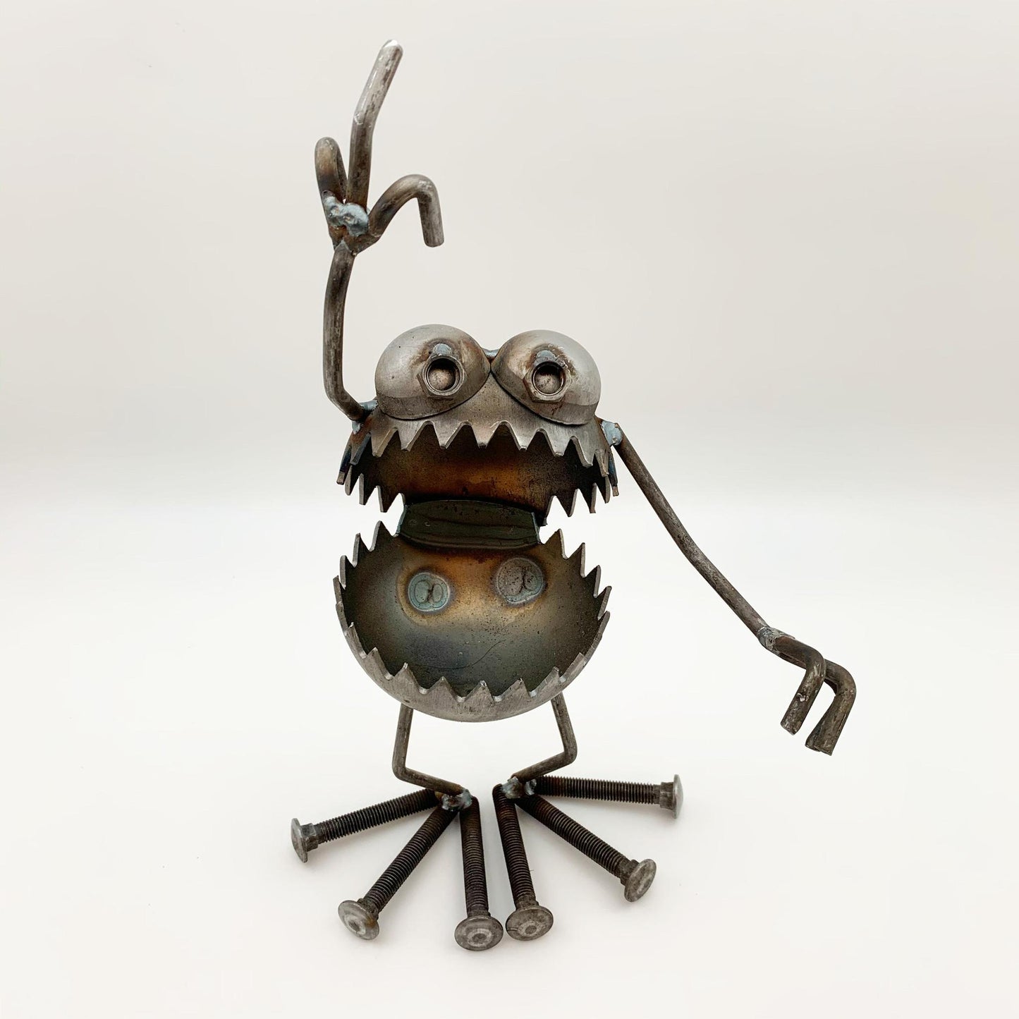 Sculpture - "Give 'em The Bird" Monster - Medium