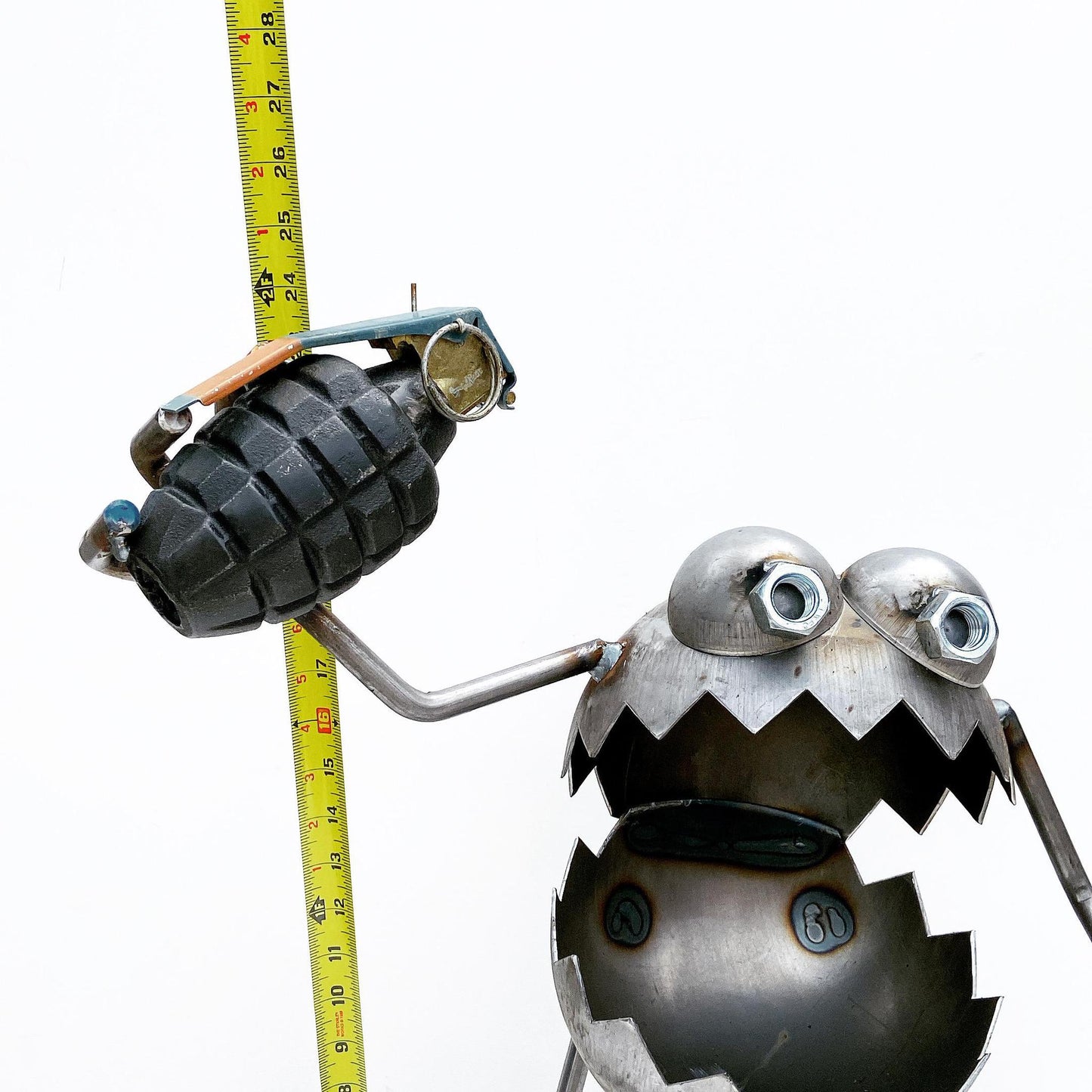 Sculpture - Grenade Monster - Large