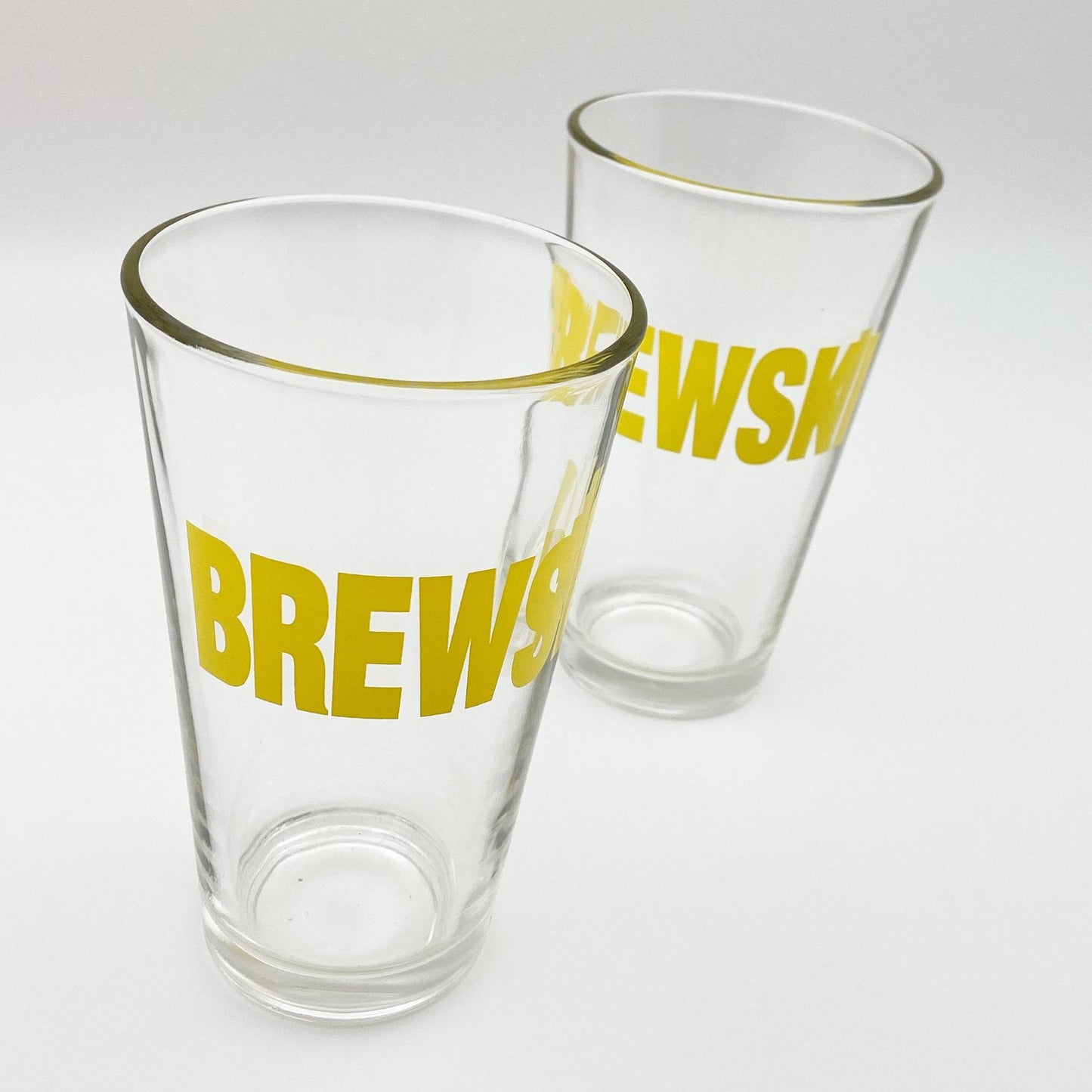 Pint Glass - BREWSKI - Gold